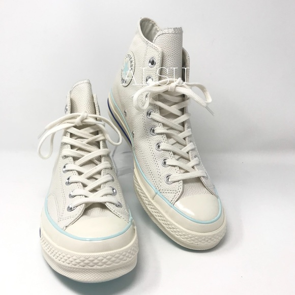 Converse Chuck 70 HI Leather Egret Teal W AUTHENT - Picture 3 of 8